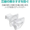 LD-6RJ45T100/L RJ45 コネクタ Cat6A Cat6 LANケーブル用 100個入り ガイドパーツ付き 単線ヨリ線両対応 エレコム 61086727