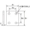 EA638DE-106 34x40mm アイプレート用裏板 ステンレス製 エスコ 61144958