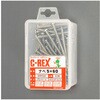 5.0x60mm コンクリートビス ナベ頭/ステンレス/ 50本 エスコ