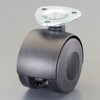 60mm キャスター ツインホイール エスコ