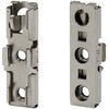 サポートアングル留め金具 W15×H43.7×D13.8mm ニッケルめっき 20個入 摂津金属工業