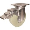 重荷重用帯電防止MCナイロンキャスター 自在ブレーキ付 ヨドノ