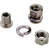 フロアレベラーアダプター W32×H31×D32mm 亜鉛めっき 2個入 摂津金属工業