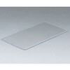 フロントスクリーン W63.5×H1.3×D125.3mm 透明 OKW (ENCLOSURES)