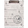 リサとガスパール クリップボード PARIS ベージュ セントレディス