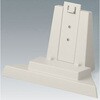立掛けベース W228×H148×D120mm 0.165kg オフホワイト OKW (ENCLOSURES)