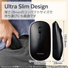M-TM10BBBU/EC ワイヤレスマウス 無線 Bluetooth 4ボタン 薄型 28mm ブルーLED モバイル 簡易パッケージ エレコム 61328576