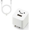 MPA-ACL09WF iPhone充電器 2.4A出力 ライトニングケーブル 付属 1.5m 高耐久 断線しにくい エレコム 61328804
