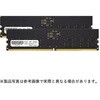 DT用 PC5-38400 DDR5-4800 288p UDIMM 1.1v 32GBkit(16Gx2)1R CENTURY MICROY MICRO(センチュリーマイクロ)