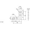 TSFJ106S アルミフレーム用 プレートブラケット TRUSCO 61460359