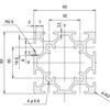 TSFK05LB TSF30用フレームキャップロックタイプ TRUSCO 61460465