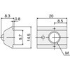 TSFNEL6 TSF40用 Easyナット TRUSCO 61460639