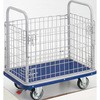 プレス製運搬車ドンキーカート(金網付タイプ) TRUSCO