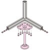 TSFK925 アルミフレーム用 アジャスタプレート TRUSCO 61475479