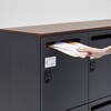 TCLP-BK-11 壁面書庫Calmatio(パーソナルボックス) TRUSCO 61490233