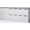 ULPW-11-D ユニット型壁面書庫(パーソナルロッカー) TRUSCO 61491414