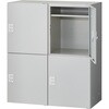 ULW-11-D ユニット型壁面書庫(パーソナルロッカー) TRUSCO 61491423