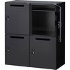 ULPBK-11 U型壁面書庫(パーソナルロッカー) TRUSCO 61493593