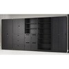 ULPBK-11 U型壁面書庫(パーソナルロッカー) TRUSCO 61493593