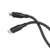 柔らかいシリコンケーブル C to C(Type-C/USB-C) 100W USB PD 1m ブラック CIO