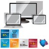 抗菌・抗ウイルス覗き見防止フィルターLNAV12.4インチ レッツノートSR4用ハメコミ式 光興業