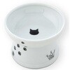 ハッピーダイニング 猫用 脚付フードボウル レギュラー 猫柄 猫壱