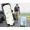 自転車 ホルダー スタンド と Apple iPhone 14 Pro Max 6.7インチ 反射防止 保護フィルム セット メディアフューチャー