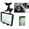 タブレットスタンド 車載CDスロット用 とAPPLE iPad 第9世代 2021年版 10.2インチ 反射防止 保護フィルム セット メディアフューチャー