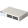 スイッチングハブ LANハブ Giga対応 1000/100/10Mbps 金属筐体 AC電源 ファンレス 静音 エレコム