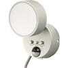 LEDセンサーライト 屋外 AC100V コンセント 人感センサー 防水 IP65 角度調整可 常夜灯モード センサー照明 DXアンテナ