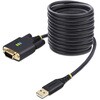 USB - RS232Cシリアル変換ケーブル/ストレート/USB 2.0/3m/1ポート/ESD/シリアルコンバーター StarTech.com