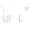 TC75 アルミブロック 17/18mm試験管用 ケニス 61597559