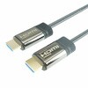 光ファイバー HDMIケーブル  メッシュタイプ グレー ホーリック