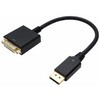 Displayport→DVI変換アダプタ 15cm Displayportオス-DVIメス ホーリック