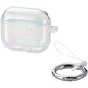 AirPods 第3世代 ケース ソフト 落下防止 カラビナ付 ケース一体型コネクターキャップ付き &me エレコム