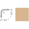 WB01-B43ML-S オトカベ専用施工部材 入隅見切縁 DAIKEN(旧:大建工業) 61635615