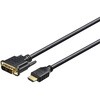 HDMIケーブル DVI変換 1m ブラック BUFFALO(バッファロー)