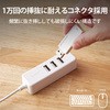 U2HC-T431PWH USBnu ^CvC USB2.0 USBX ~ 3|[g }Olbgt PCd Ztp[ oXp[ GR 61710977
