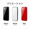 LP-IM20SGFWH iPhone 12 背面フラットガラスケース「SHELL GLASS Flat」 指紋防止 ストラップホール付 LEPLUS 61731033