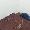 アクリルパーテーション(600×600mm) サンウエイ