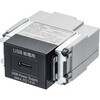 埋込USB給電用コンセント_(USB Type-C搭載)PD18W対応 サンワサプライ