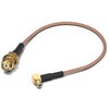 同軸ケーブル SMA バルクヘッド MCX 152.4mm WURTH ELEKTRONIK