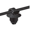 結束バンド 202mm x 4.6 mm 黒 ナイロン 66 1袋 3000個入 ヘラマンタイトン(タイトン)