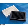 フルオレッセンスルミネッセンス96ウェルプレート丸底 白 無処理 非滅菌 フタなし 25個×4パック入 コーニング