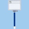 ホワイトボードミニ伸縮式MCSW 11×14cm横 シンワ測定