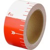 貼付ロッド 合成紙製 50mm×25m シンワ測定