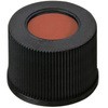 オートサンプラー用バイアル 9-425シリーズ用オプション品 黒キャップ+セプタム LLG Labware