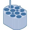 SGM18606 �A�_�v�^�[ 10x50ml �R�j�J���`���[�u�p 2�� SIGMA(�V�O�}) 62118430