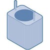 SGM18125 �A�_�v�^�[ 125/150ml �{�g�� �����^ �X�N�����[�L���b�v�p 2�� SIGMA(�V�O�}) 62118457