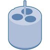 SGM17344 �A�_�v�^�[ 3x50ml �`���[�u �����^�p 2�� SIGMA(�V�O�}) 62119148